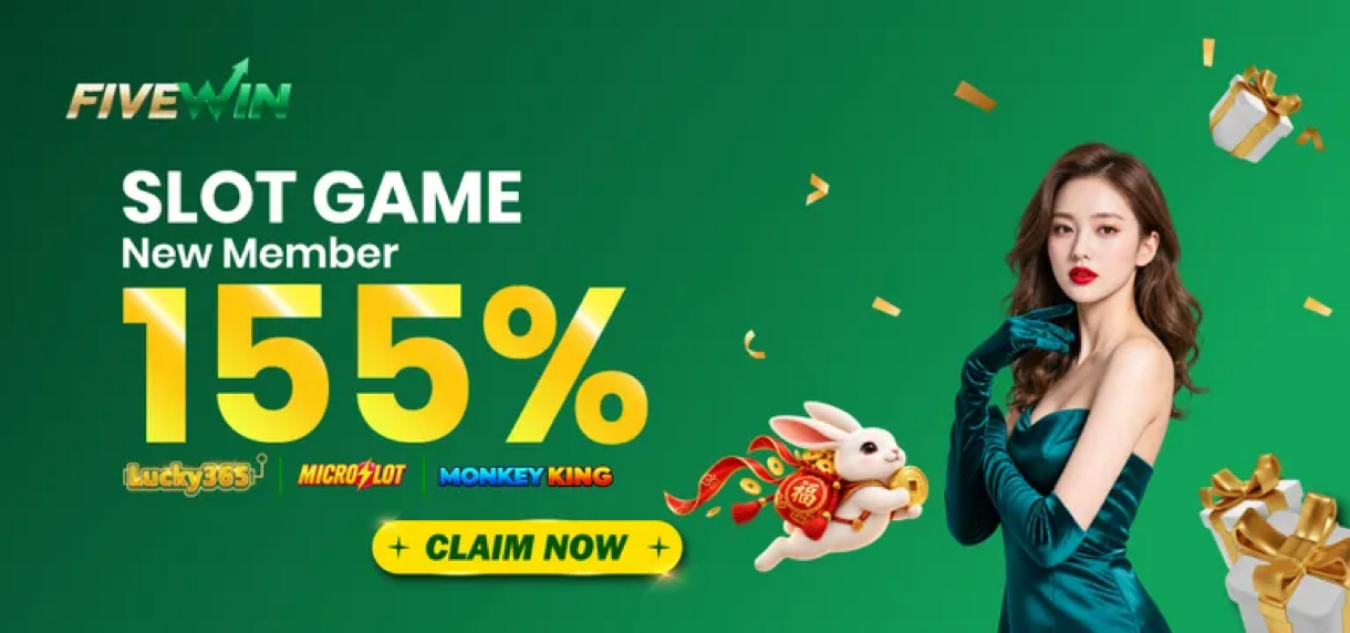 FIVEWIN Promotion – 155% Slot Welcome Bonus